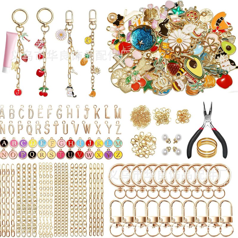 Diy420 Keychain Making Kit Charm Lip Gloss Bracelet Design Set Cute Friendship Jewelry Making Kit Diy420 Keychain Making Kit Charm Lip Gloss Bracelet Design Set Cute Friendship Jewelry Making Kit