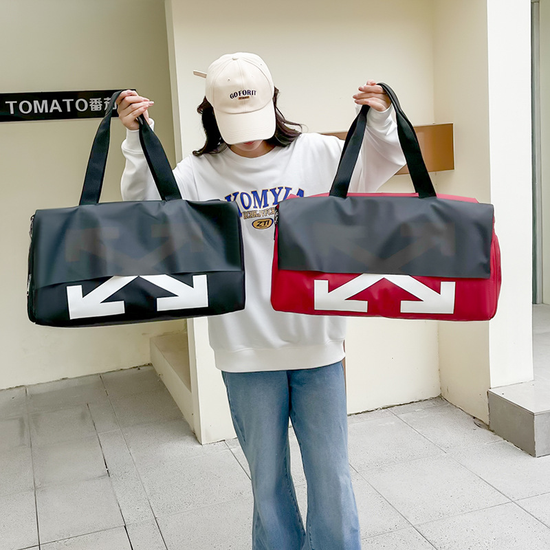 Bolsa de viaje de pareja bolsa de mensajero de hombro de gran capacidad hombres y mujeres estudiante Oxford tela bolsa de viaje grande