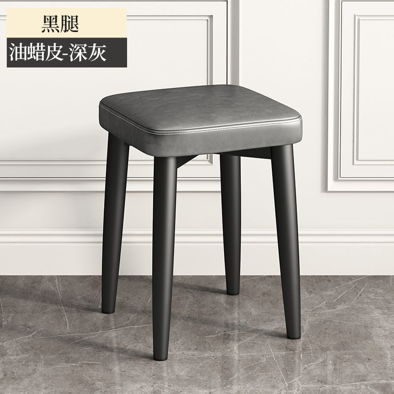 환경 보호 LaTeX + 검은 다리 + 회색 오일 왁스 가죽