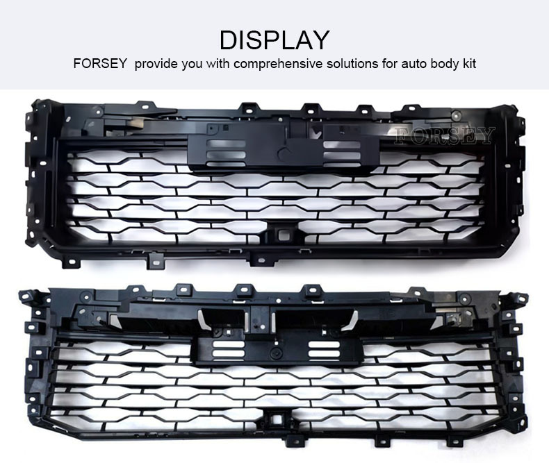 Suitable for 2019-2023 Mitsubishi Triton L200 modification and upgrade of front grille and front bumper