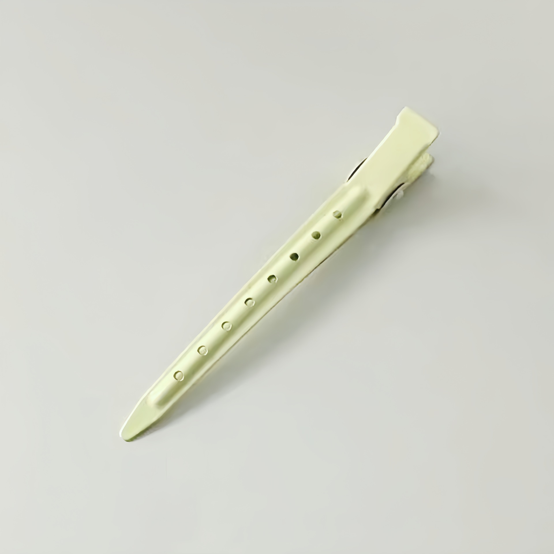 Carpeta esponjosa para el cabello, pinza para el cabello que no deja marcas, pinza de posicionamiento de boca de pato con flequillo, clip de peinado para maquillador, horquilla para la cabeza image 9
