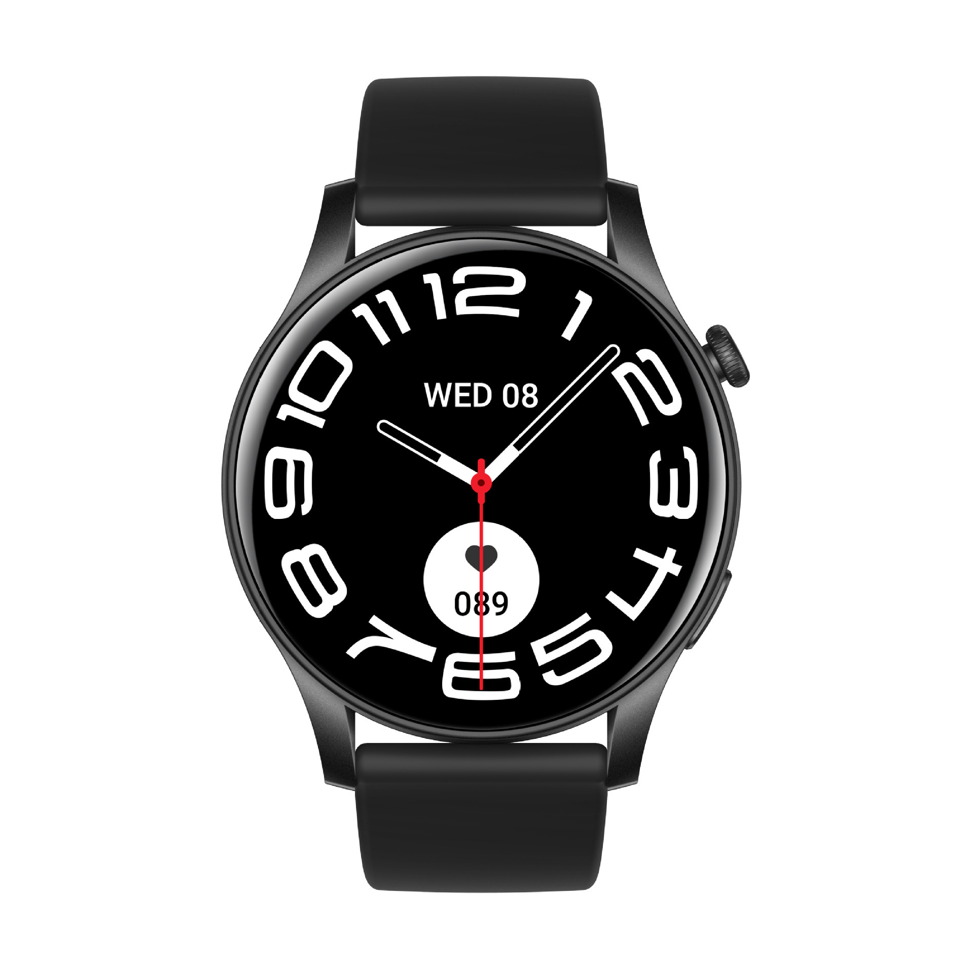Smartwatch KC88 con display AMOLED da 1,43 pollici, funzione di chiamata Bluetooth, contapassi, monitoraggio della frequenza cardiaca, monitoraggio del sonno e notifiche dei messaggi._voghion.com