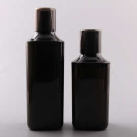 150ml200ml工厂直销高档男士水乳液护肤品套装包材AS方形分装空瓶