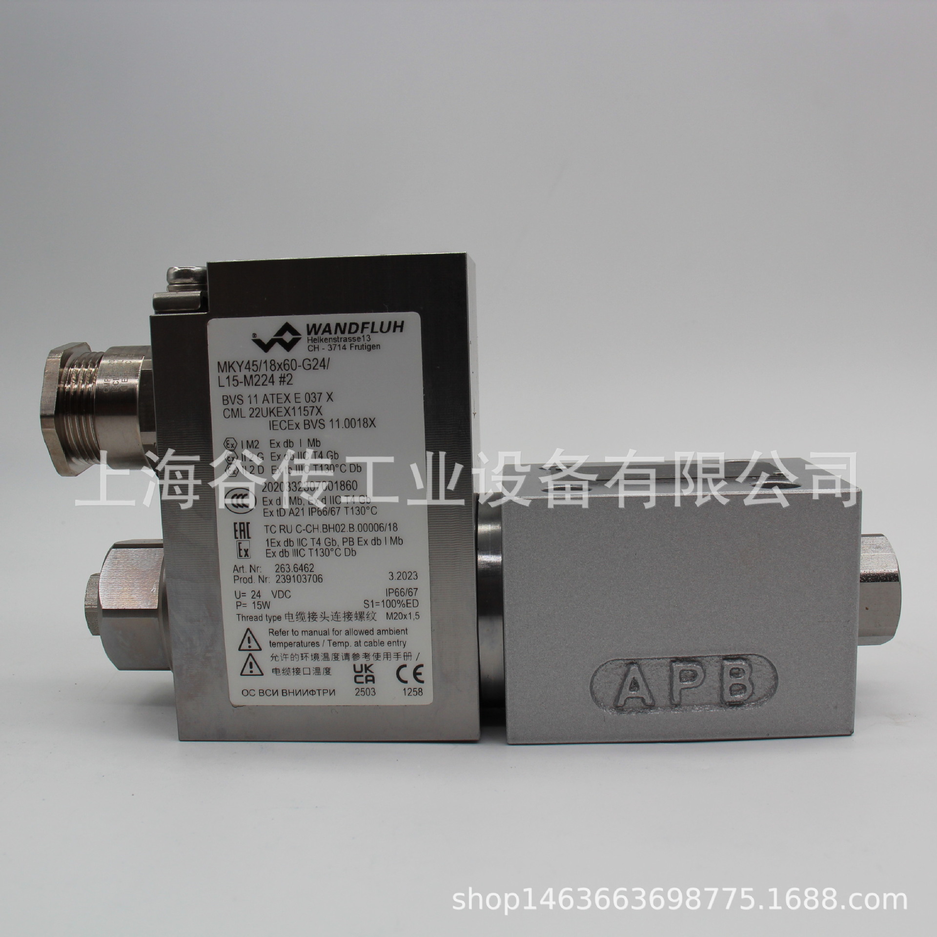 瑞士 WANDFLUH 万福乐 放大器 P02A01D24 现货