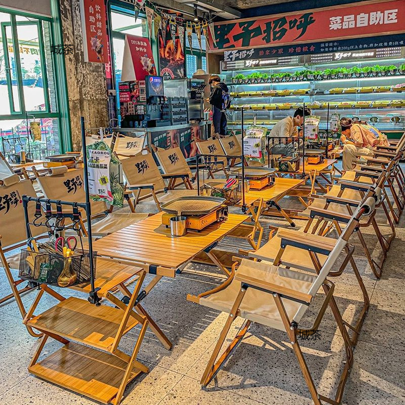 Wholesale Camping Milk Tea Shop Commercial Cafe Bar Barbecue Trendy Small Tavern Bar Table and Chair Set Wholesale Camping Milk Tea Shop Commercial Cafe Bar Barbecue Trendy Small Tavern Bar Table and Chair Set