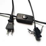 7.5A日本二芯插头线 日本平行线 尾部半剥 VVF电动工具 电器配件