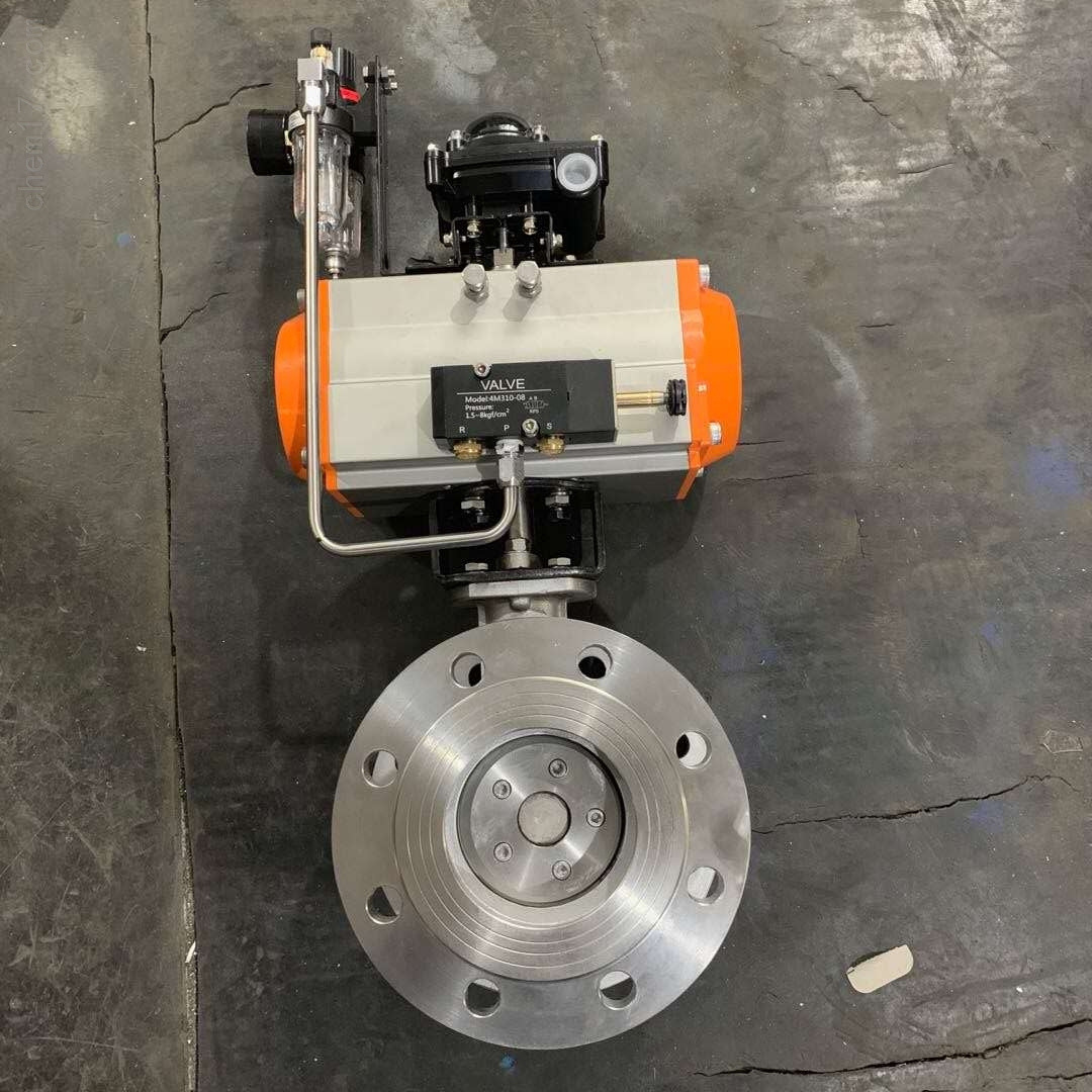 【厂家直销】气动硬密封三偏心法兰蝶阀D643W-10P DN800 高品质