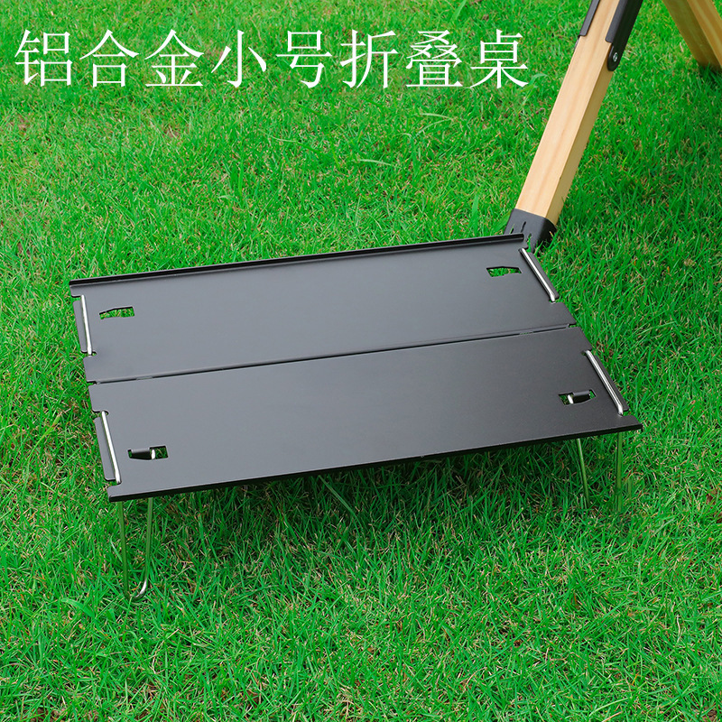 Cross -border outdoor aluminum alloy convenient folding table wild…