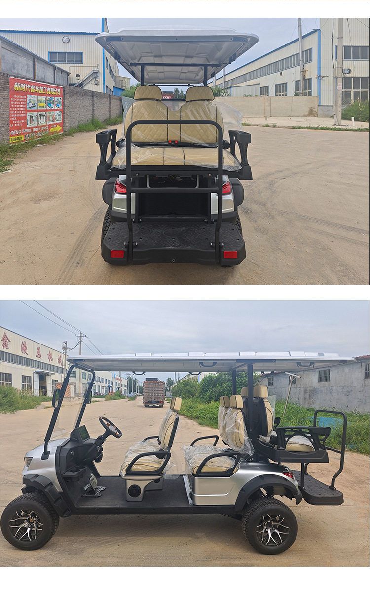 Kepler Electric Golf Cart Sightseeing Car, Four-Seater, Direct from Manufacturer, New Four-Wheel Golf Cart
