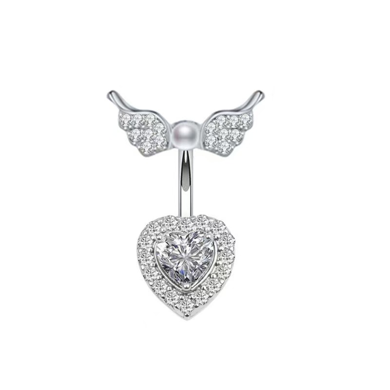 Pointed titanium steel lip stud product view
