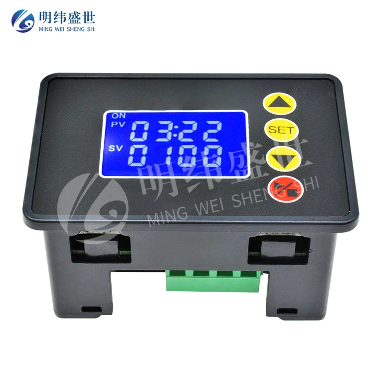 Завод оптовой ЖК-цифровой дисплей реле времени Четырехпозиционный перерабатываемый контроллер реле задержки микрокомпьютера