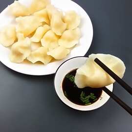 饺子模型东北水铰捞饺食物摆件面食品小吃教具影视拍图片道具
