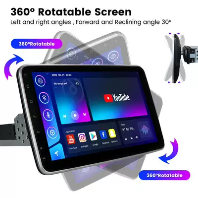 10.1inch Single Spindle 360 Rotating DVD Navigation