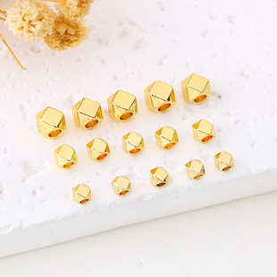 18K����ɫ�н����߅������ɢ����錧���������鴮diy�Ʒ���