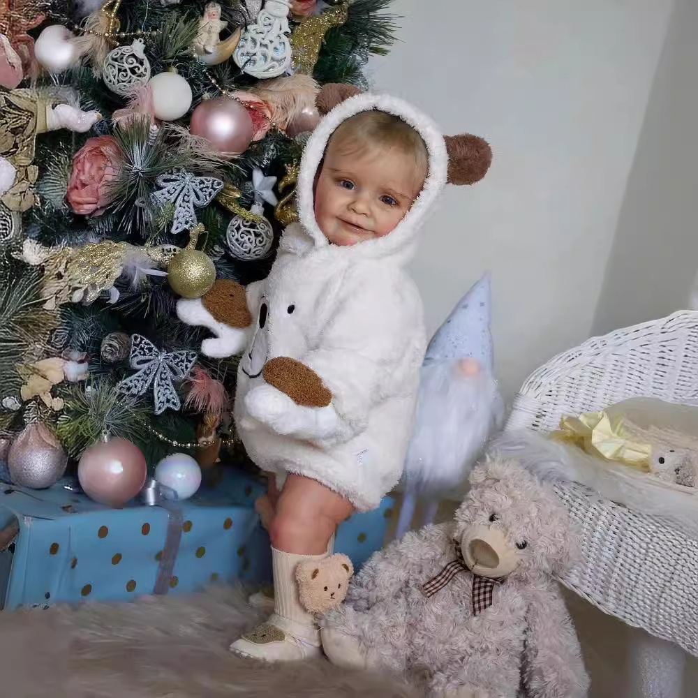 60cm de tela cuerpo de simulación muñeca Zie suministro transfronterizo entrega de una sola pieza