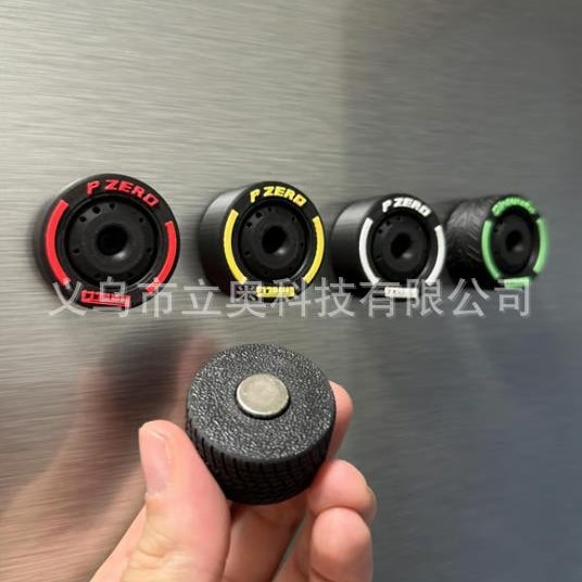 Formula 1 Tire Fridge Magnets Fórmula 1 Neumáticos para refrigerador