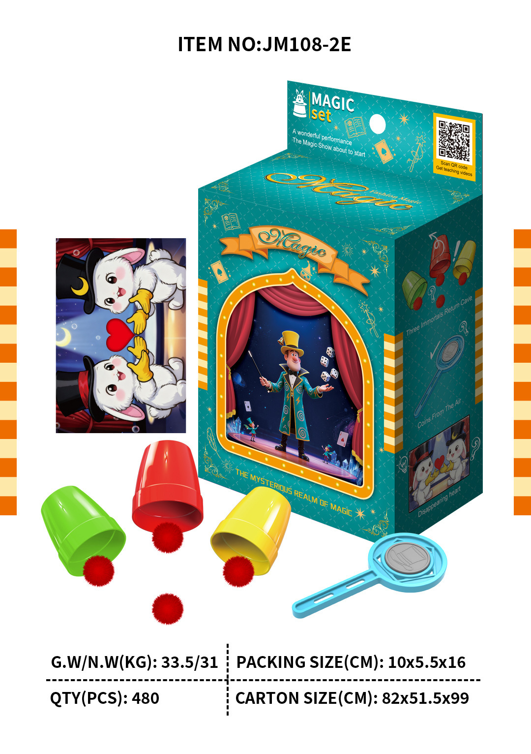Puzzle infantil transfronterizo bolsillo mágico accesorios mágicos interacción padre-hijo cambio mágico caja de regalo image 15