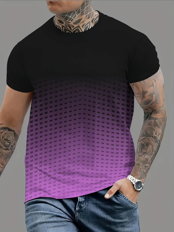 クロスボーダー Amazon AliExpress ホットストリートヒップホップ Tシャツヨーロッパとアメリカの春夏の新作メンズカジュアルラウンドネック半袖 Tシャツ|undefined