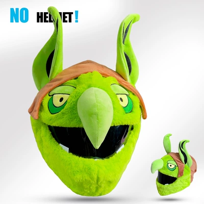 Dəbilqə (Kaska) aksesuarları, Cross-Border Plush Personalized Animal - goblin