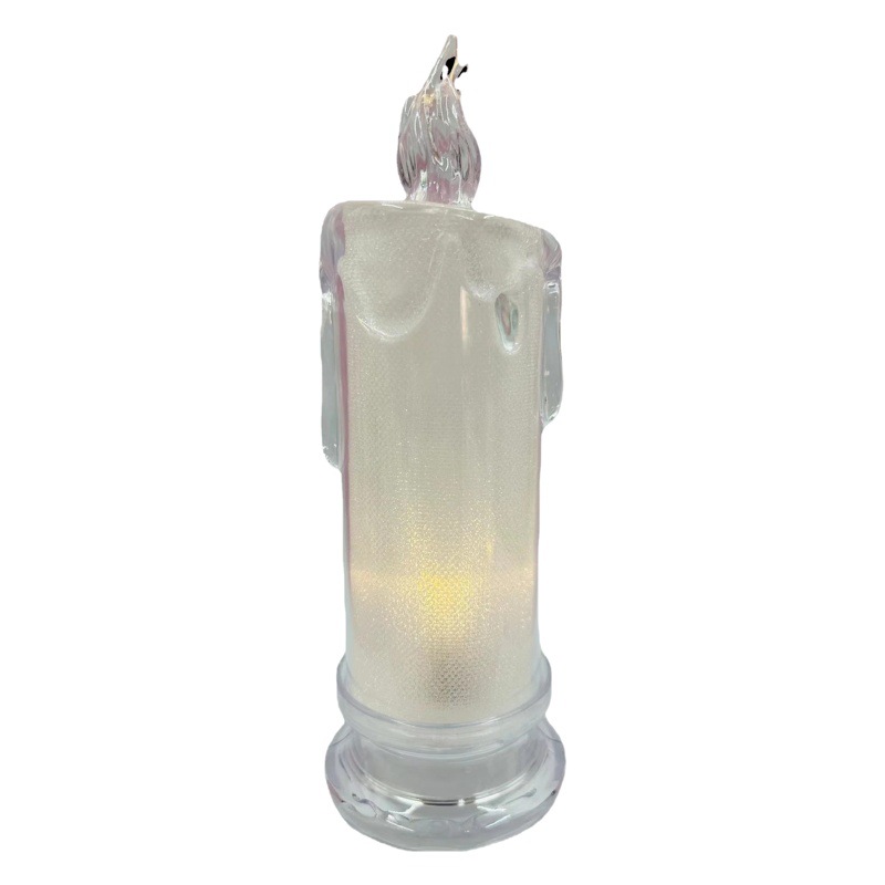 Colorido estrellado ins lágrimas simulación vela fábrica al por mayor LED simulación electrónica vela escritorio escena diseño