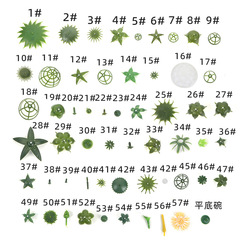 花の部品を模倣して、花を支えて、バラの花の香りの花の菊の底は太陽の花のプラスチックの緑の植の部品の底を支えます。