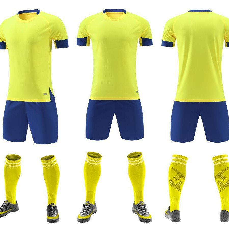Nuevo traje de uniforme de fútbol de verano de 2025 para hombres y adultos