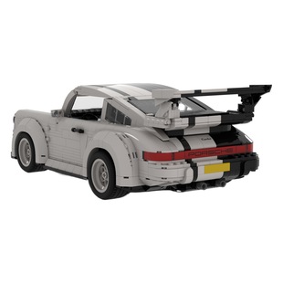 Строительные блоки MOC совместимые со строительными блоками Lego 149903 Porsche 911 RWB собранная модель автомобиля подарок на день рождения