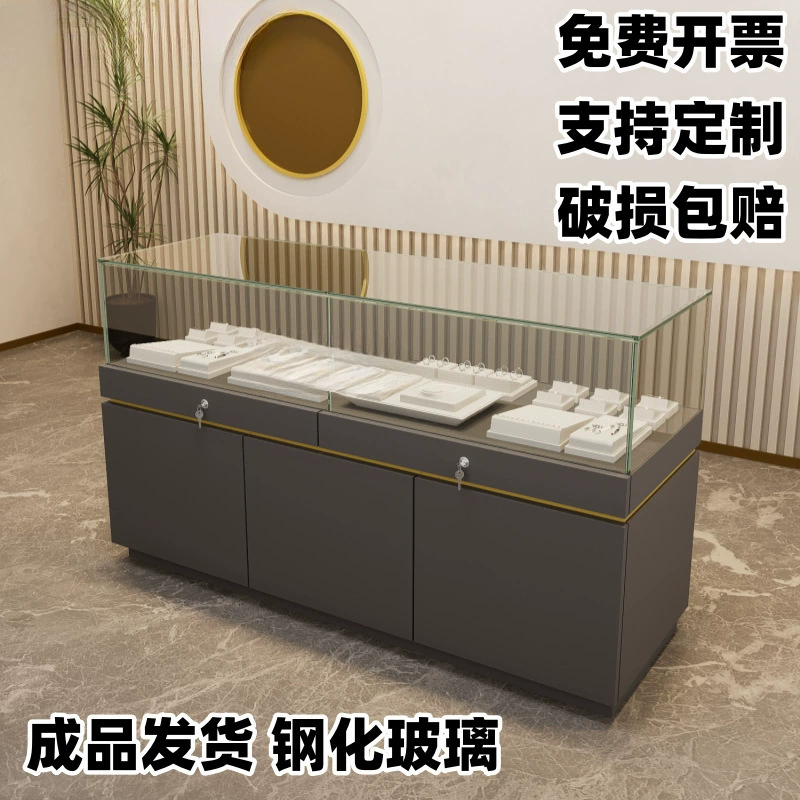 Счетчик ювелирных изделий Образцы культурных реликвий Выставка ювелирных изделий Стеклянный шкаф Торговый центр витрина экспонатов
