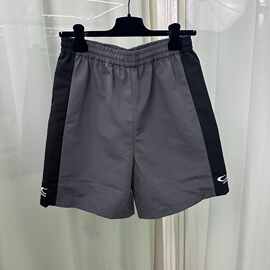 毒家版本现货高品质BL家新款小标刺绣休闲短裤OS宽松版型男女同款