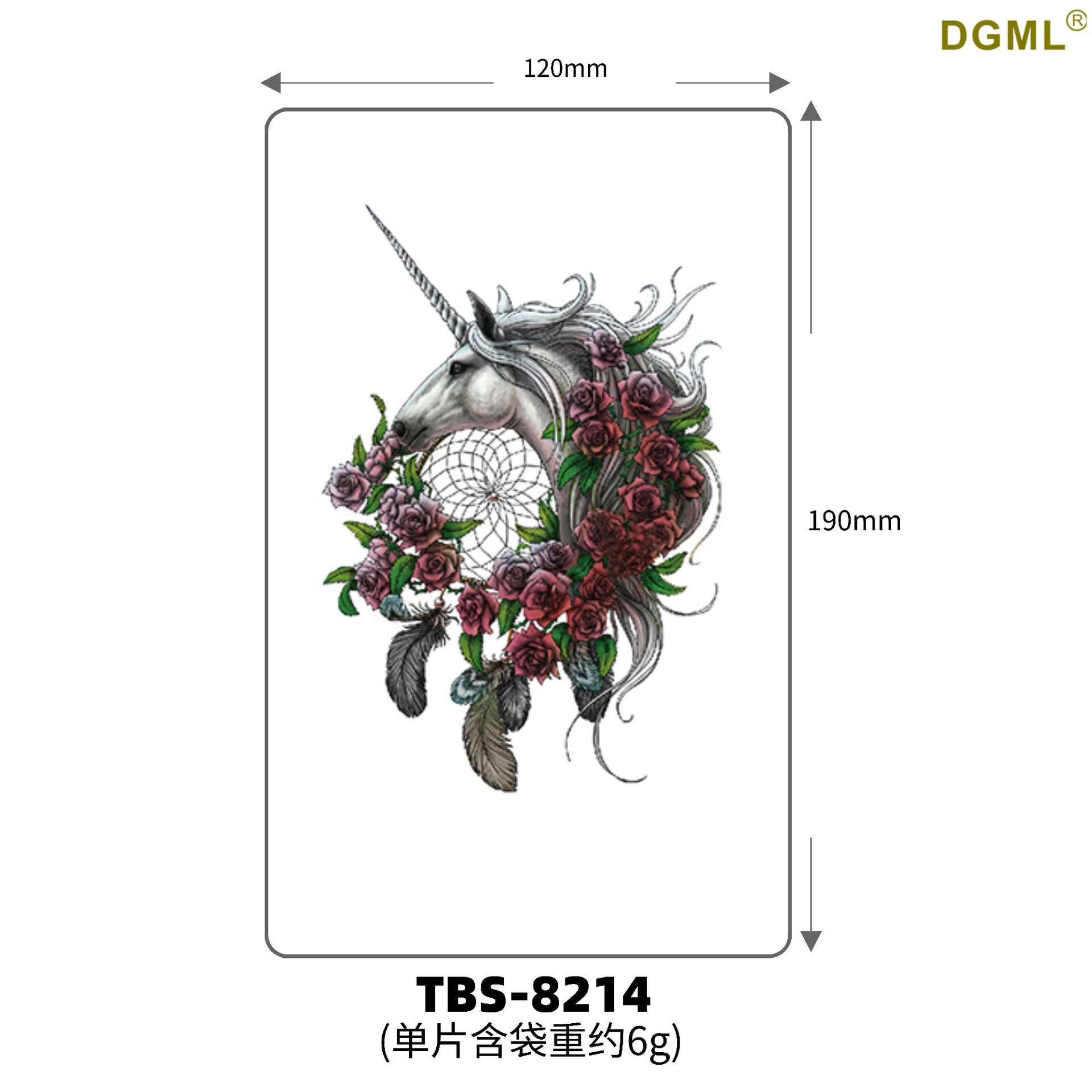 Pegatinas de tattoo se pueden fijar letras flor brazo tatuaje dibujos animados transfronterizo tatuaje pegatinas europeo y americano bronceado completo Volver al por mayor tatuaje