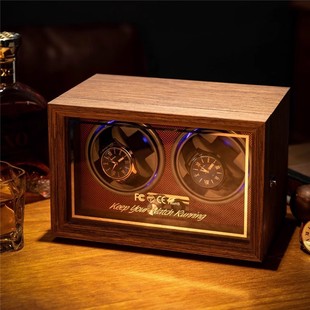 German Wooden Watch Winder, Anti-Magnetic Watch Maintenance, Silent Winding Watch, Automatic Watch Winder, Gift, Christmas Gift Decoration