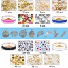 Ceramics, clay, set with letters, bracelet handmade, accessory, 6mm, Amazon