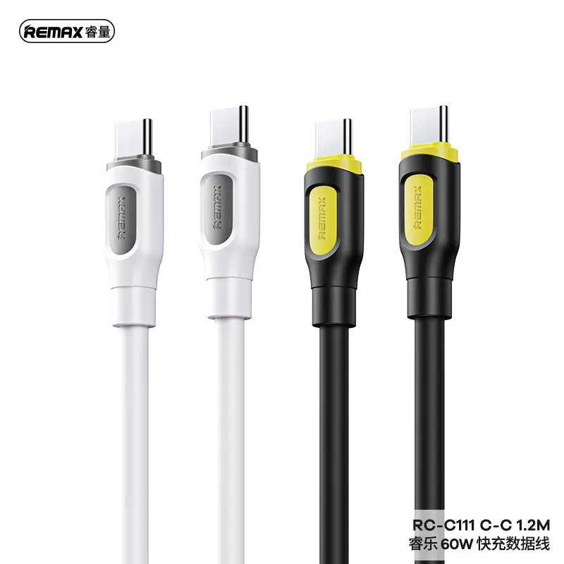 remax 睿乐适用苹果15数据线 Type-C手机充电线 60W快充线 手机线