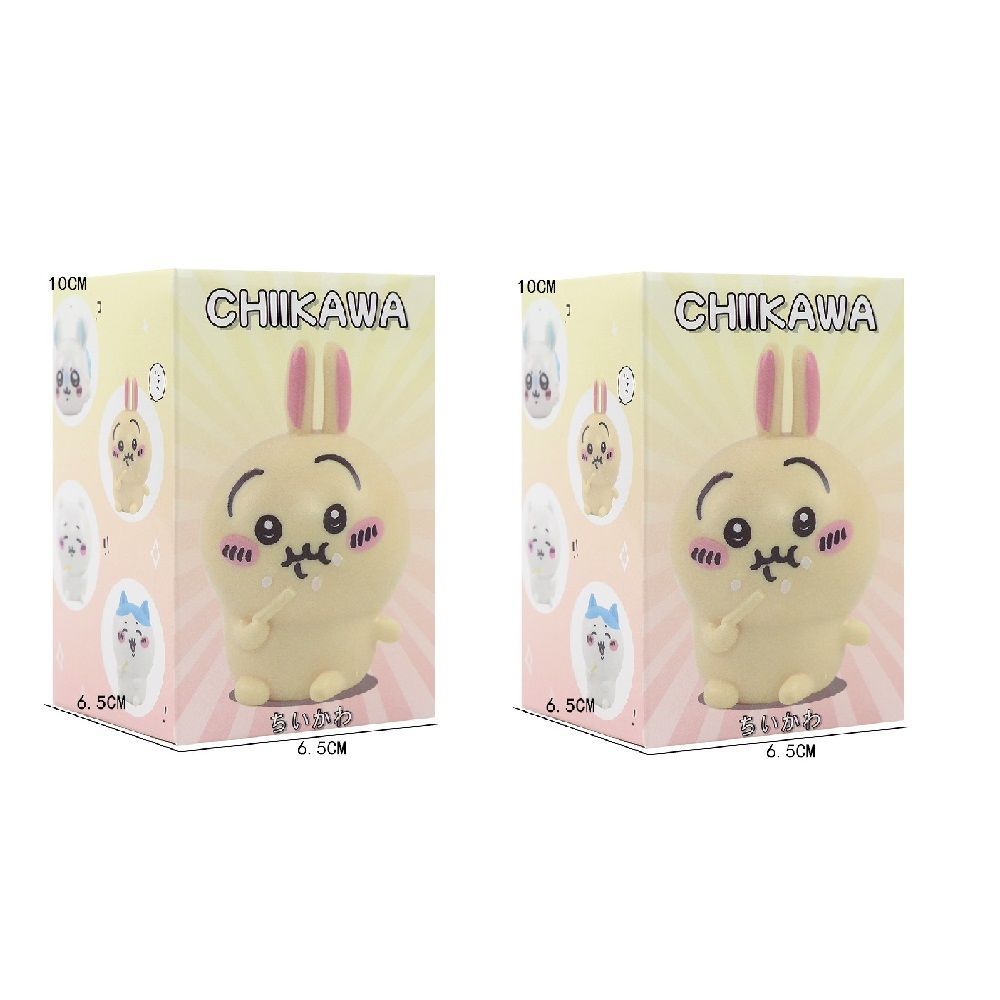 Chiikawa Usaki, Chiikawa Twisted Egg, muñeca encantadora, adornos de escritorio, regalo de cumpleaños para chicas.