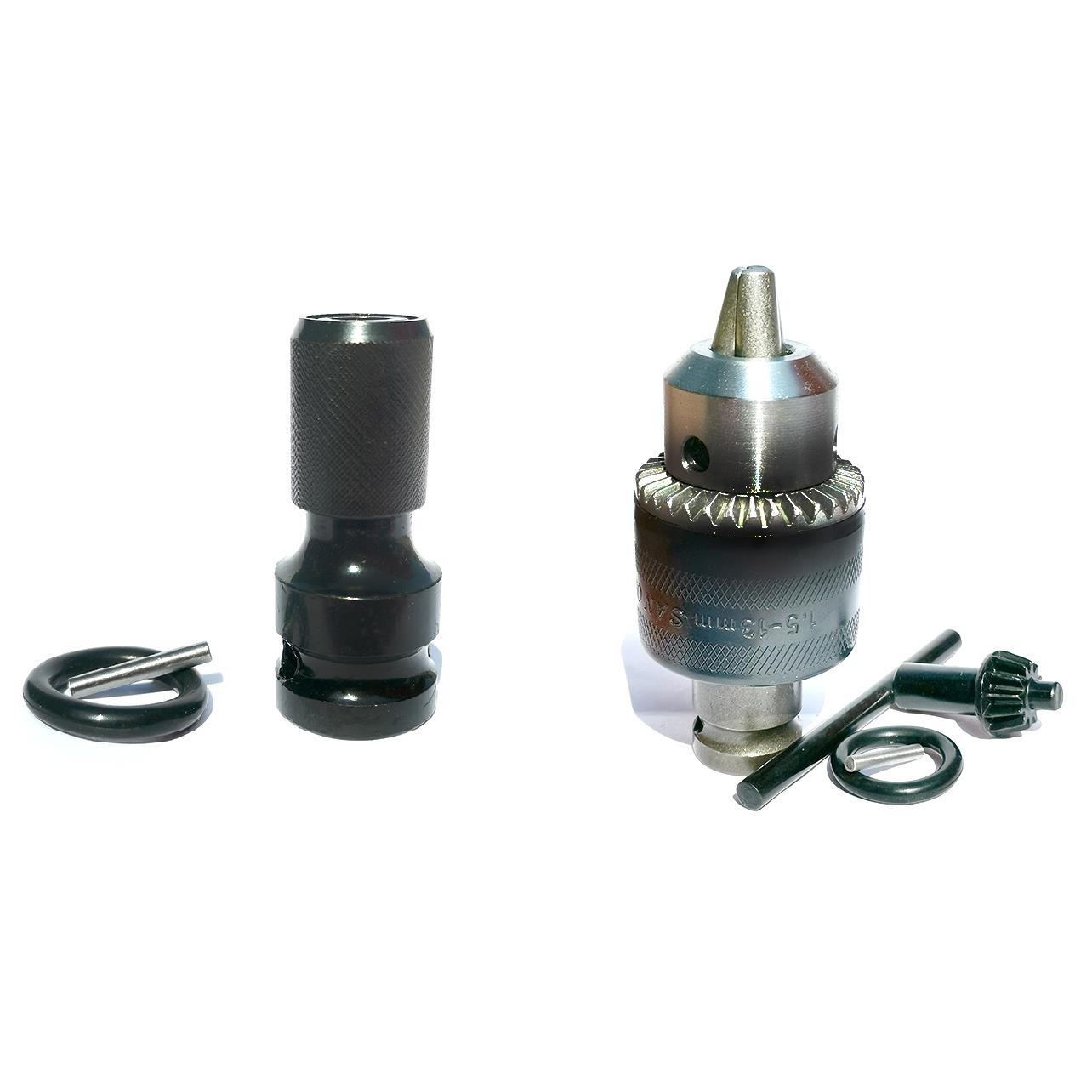 Conector de llave eléctrica con cabeza de conversión de cañón de aire hexagonal interior manguito de soporte telescópico 1 / 2 rotación 1 / 4 broca de perforación