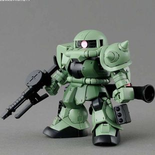 新品高达模型SDCS Zaku II 量产型/绿扎古网红高达拼装模型玩具-阿里巴巴