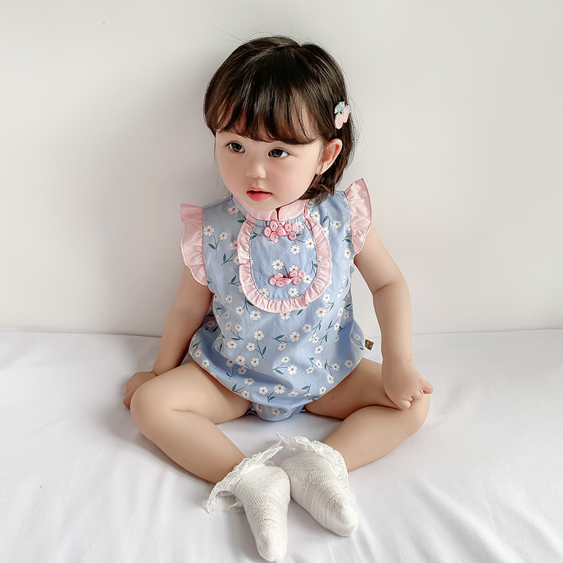 Áo Liền Quần Bé Gái Mùa Hè - T171 - Thời Trang Kids đẹp 1