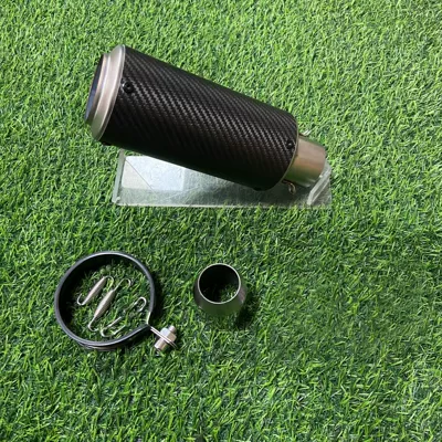 Motorcycle exhaust pipe pipe 89 barrel SC - 89-round-mouth-carbon-fiber-51mm