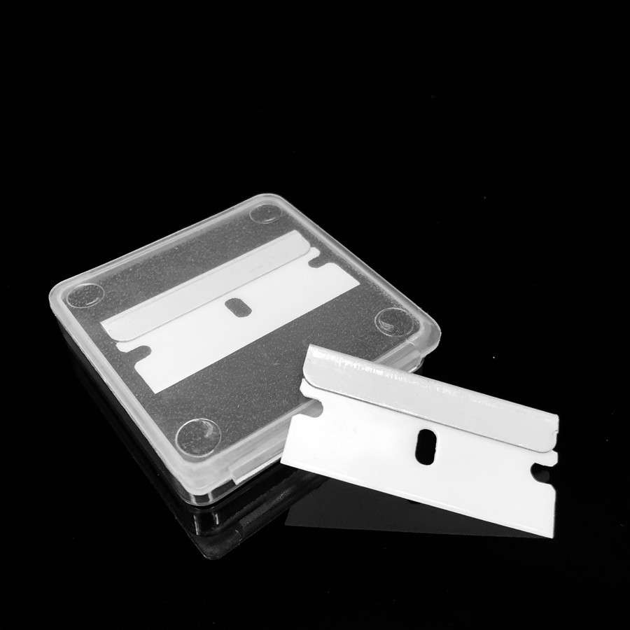 源头工厂氧化锆陶瓷保安刀片手机维修贴膜电子绝缘清洁安全刀片