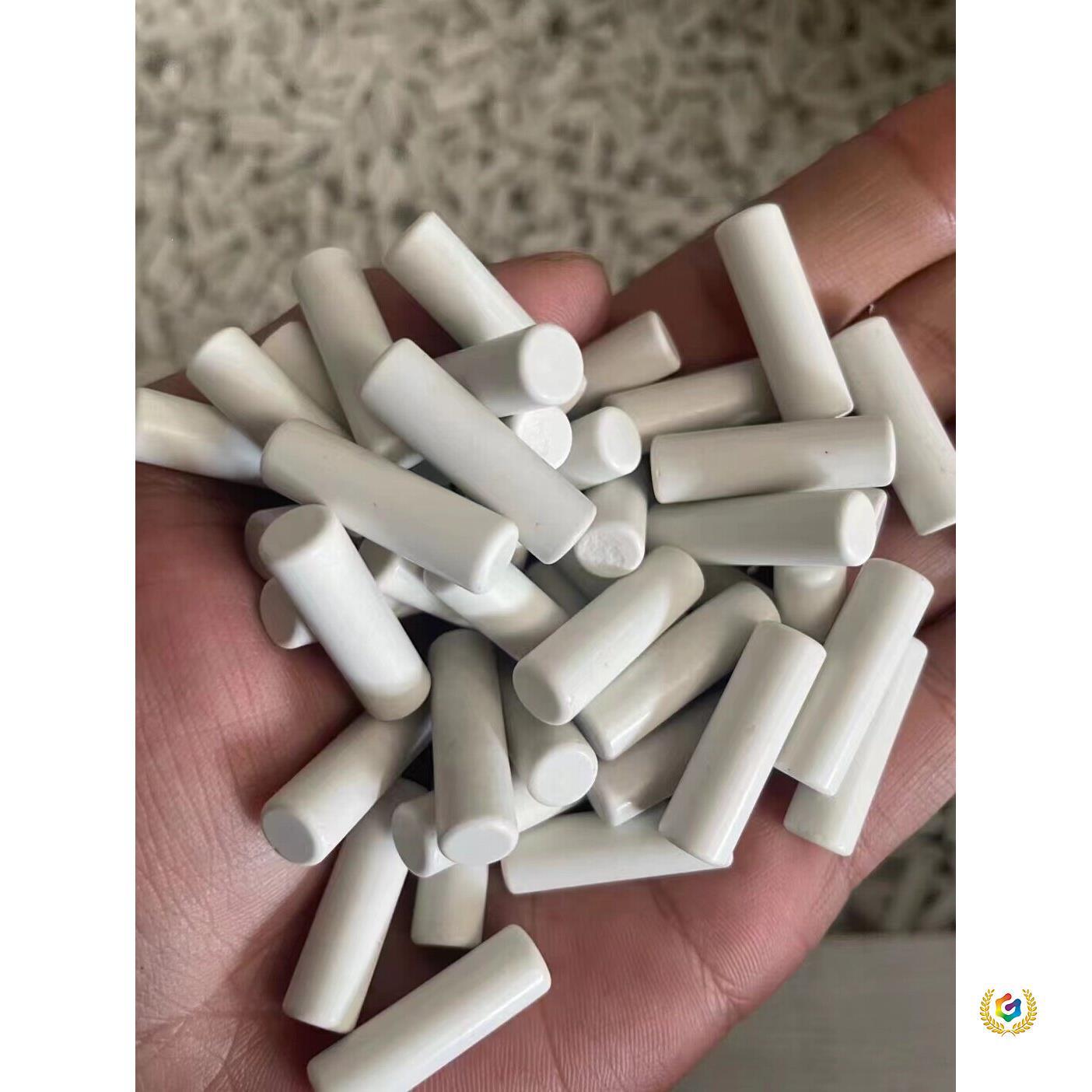 高频瓷磨料正圆柱精抛研磨抛光石氧化铝抛光石镜面抛光精磨块