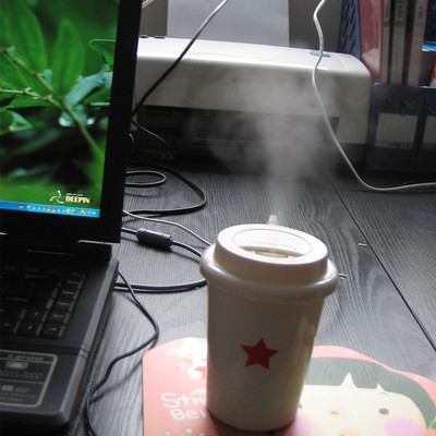 杯子车载加湿器USB桌面加湿器空气增湿器马克杯子加湿器