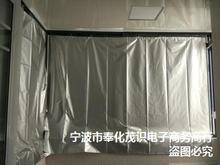 成品窗帘全遮光卧室阳台客厅隔热防晒免打孔魔术贴遮阳布加厚防水