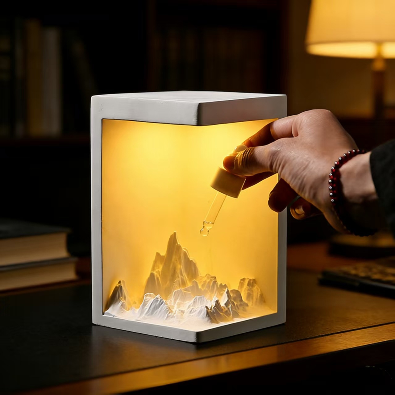 Creativa nueva banda magnética decoración de aroma lámpara de atmósfera hogar dormitorio oficina con luz de noche aire fresco acompañante regalo