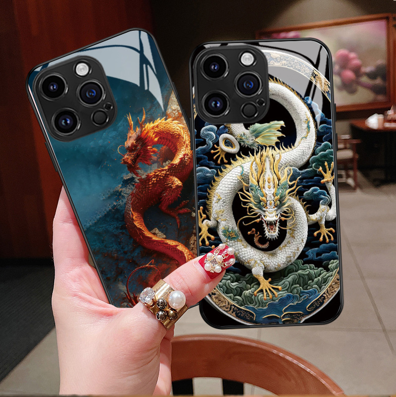 Year of the Dragon デザインiPhone15plus Year of the Dragon iPhone 15 Plus Case – Wildflower Cases