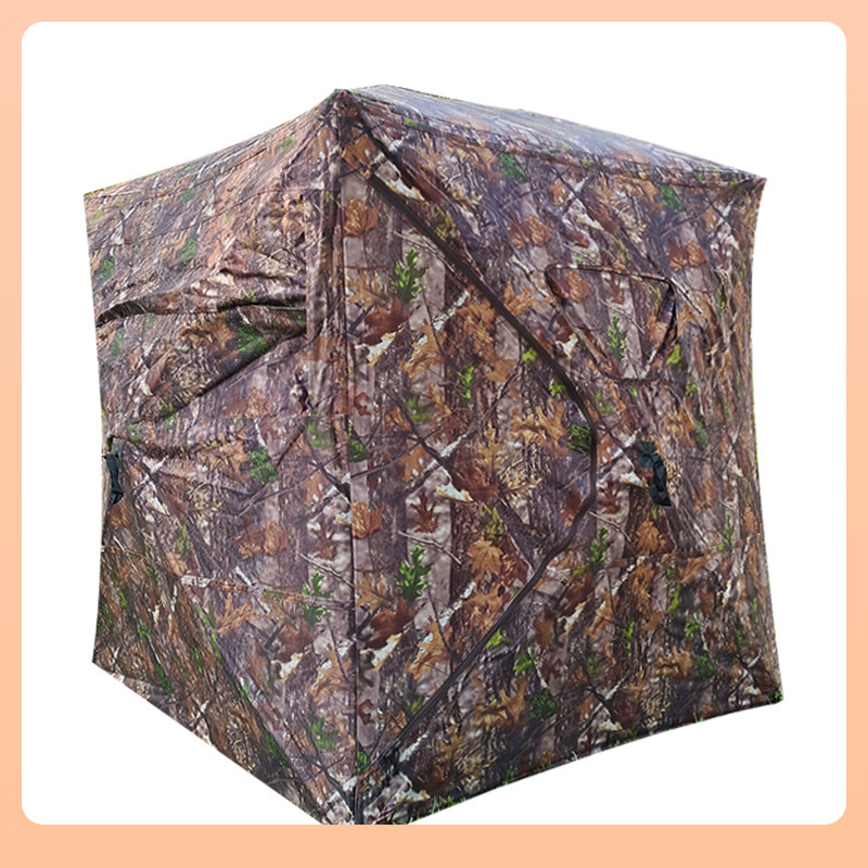 ✠Cross-border hot sale 270° see-through camouflage hunting tent Hidden camouflage quick-open bird watching tent outdoor hunting 5