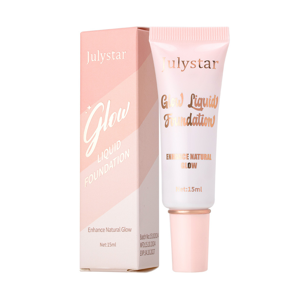 Julystar Facial Concealer Bestseller High-Gloss Pearlescent Foundation, Natural and Long-lasting brightening and moisturizing Foundation wholesale undefined