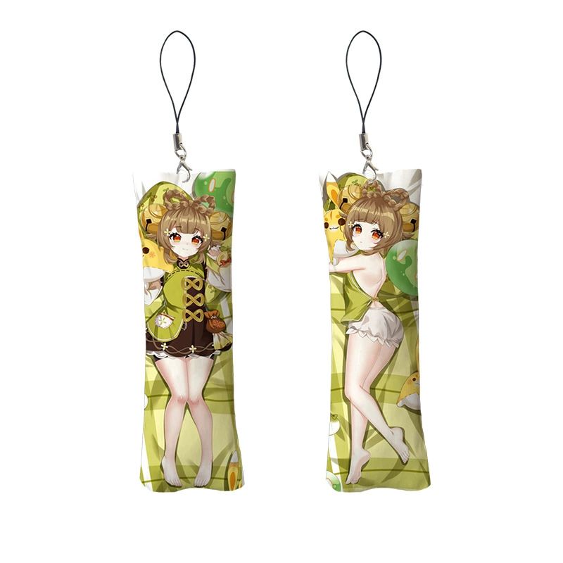 [小抱枕钥匙扣迷你挂件Mini Dakimakura魈钟离八重子书包挂件] → мини-подушка брелок ключей маленький подвесной брелок рюкзачок