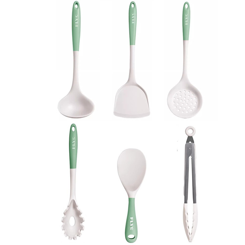Resistente a altas temperaturas cocina cocina antiadherente cocina nueva combinación de cocina de cocina al por mayor cucharas de arroz