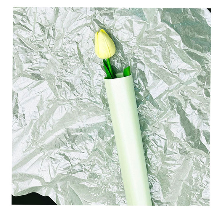 Papel de pera nacarado engrosado papel de copia pastel de hornear 26g ramo de papel de regalo tejido 20g