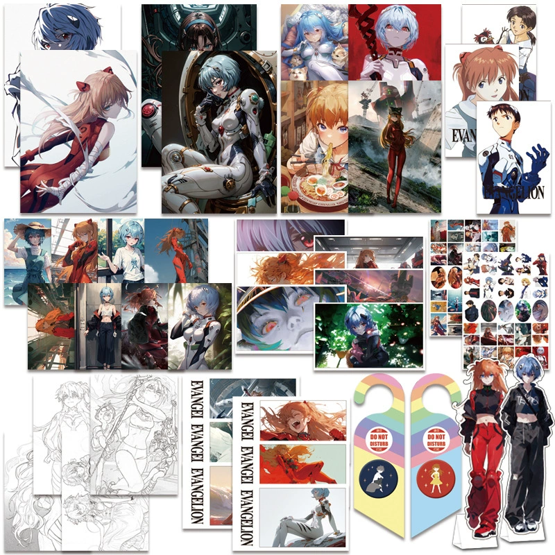 Painting, poster, set, postcard, hand painting